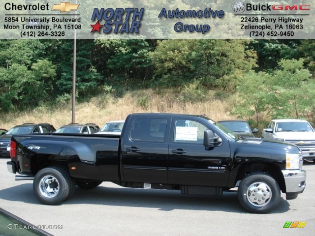 Black Chevrolet Silverado 3500HD