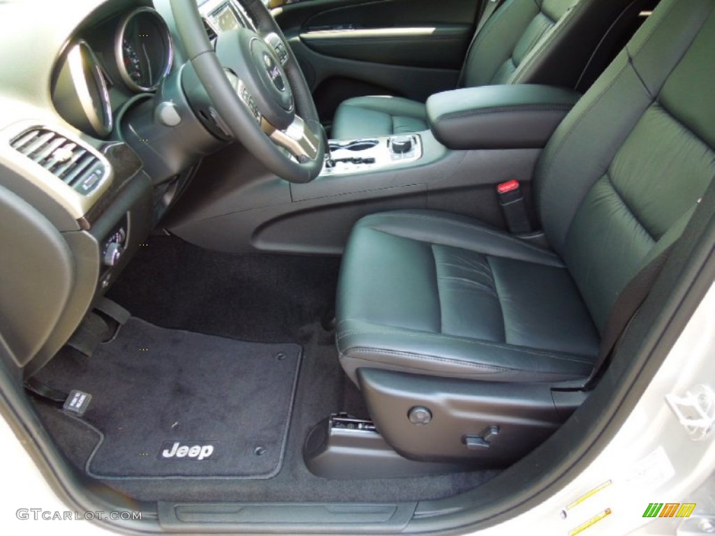 Black Interior 2012 Jeep Grand Cherokee Altitude 4x4 Photo #67005064