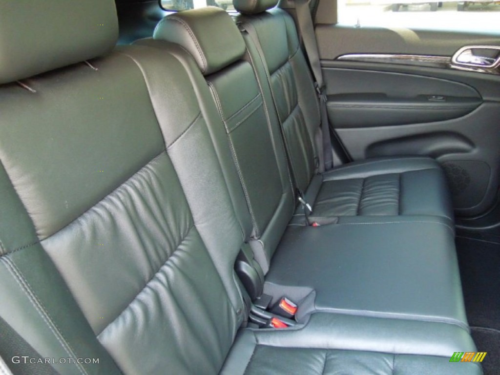 2012 Jeep Grand Cherokee Altitude 4x4 Rear Seat Photo #67005133