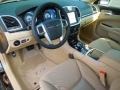 Black/Light Frost Beige Prime Interior Photo for 2012 Chrysler 300 #67005538