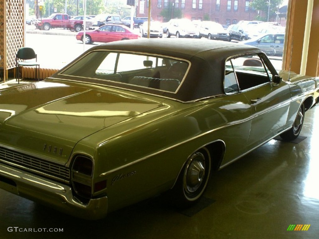 1968 Galaxie 500 Fastback - Lime Gold / Black photo #2