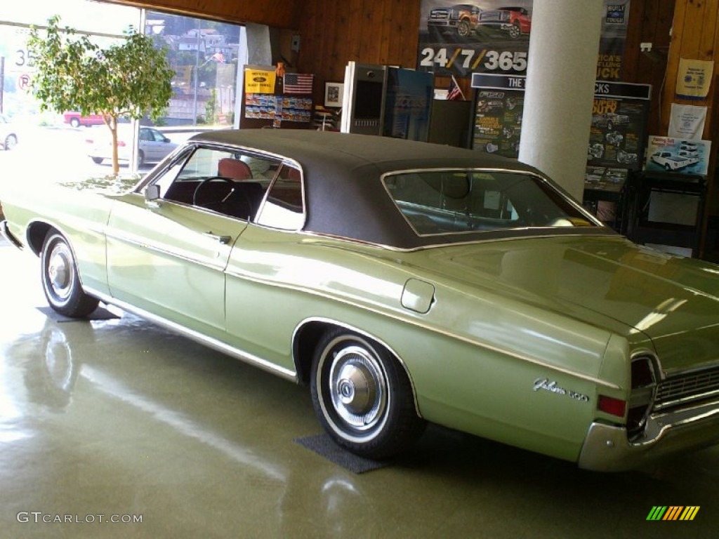 1968 Galaxie 500 Fastback - Lime Gold / Black photo #4