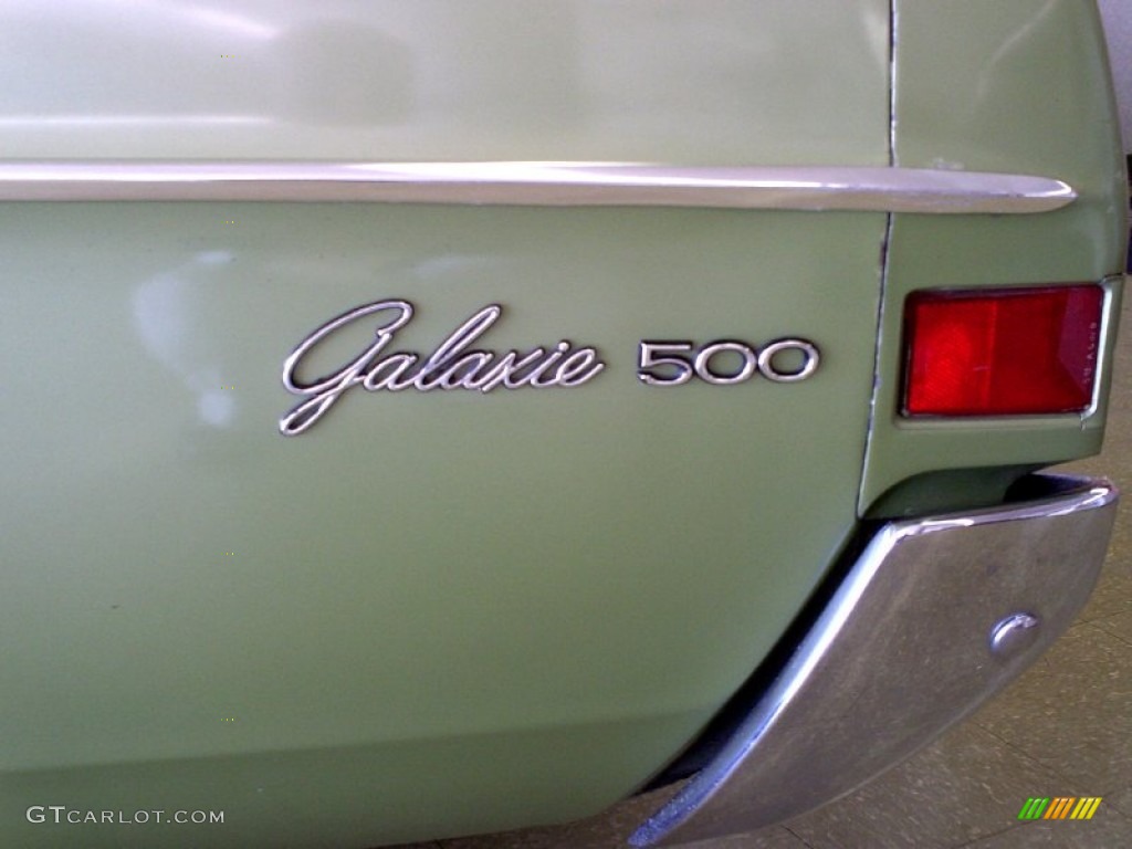 1968 Galaxie 500 Fastback - Lime Gold / Black photo #14