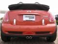 2006 Hot Orange Metallic Mini Cooper S Convertible  photo #4