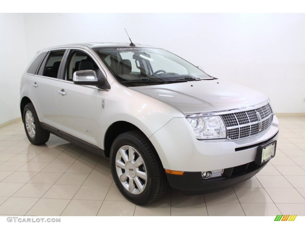 2009 MKX  - Brilliant Silver Metallic / Limited Charcoal Black/Light Stone photo #1