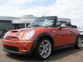 2006 Hot Orange Metallic Mini Cooper S Convertible  photo #9