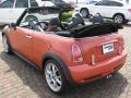 2006 Hot Orange Metallic Mini Cooper S Convertible  photo #11