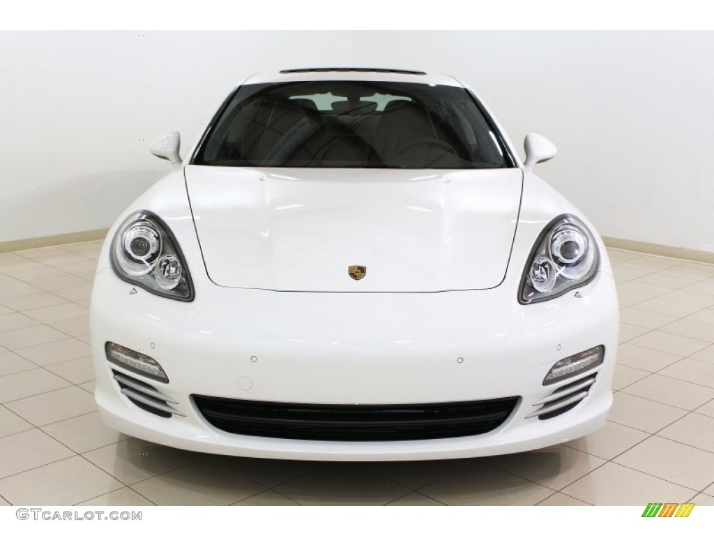 Carrara White 2012 Porsche Panamera 4 Exterior Photo #67008259