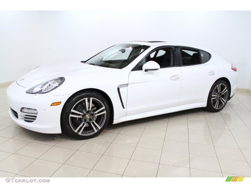 Carrara White 2012 Porsche Panamera 4 Exterior Photo #67008283