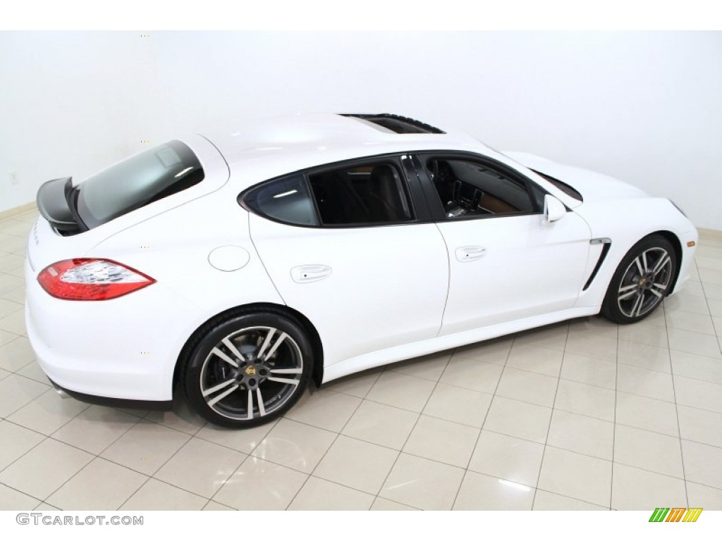 Carrara White 2012 Porsche Panamera 4 Exterior Photo #67008322