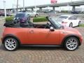 2006 Hot Orange Metallic Mini Cooper S Convertible  photo #14