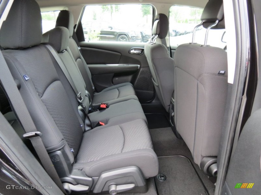 Black Interior 2012 Dodge Journey SE Photo #67008613