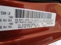 PLB: Copper Pearl 2012 Dodge Journey SXT Color Code
