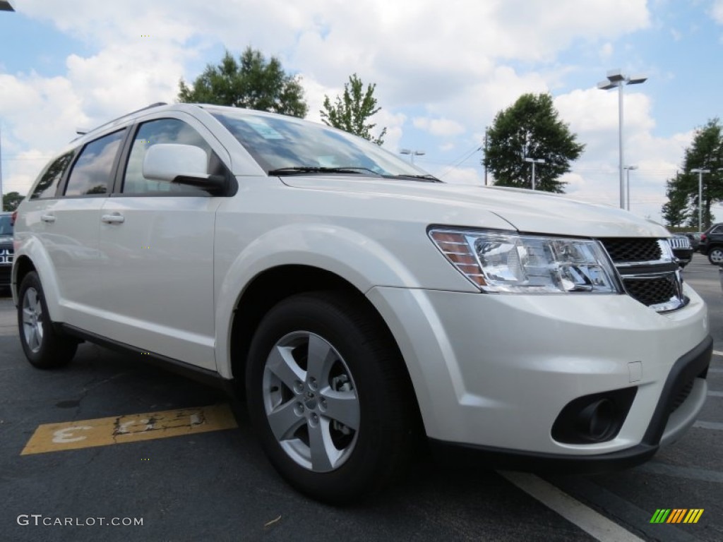 Ivory White Tri-Coat 2012 Dodge Journey SXT Exterior Photo #67009276