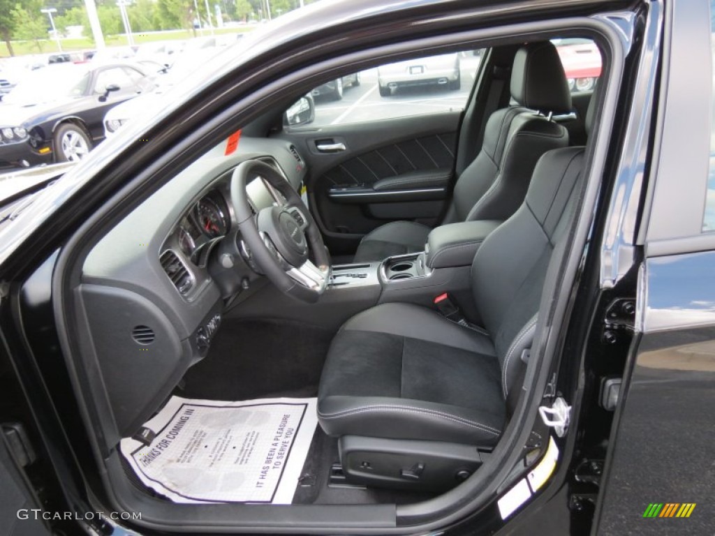 Black Interior 2012 Dodge Charger Srt8 Photo 67009990