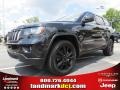 2012 Brilliant Black Crystal Pearl Jeep Grand Cherokee Altitude  photo #1