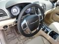 Black/Light Frost Beige Steering Wheel Photo for 2012 Chrysler 300 #67010257