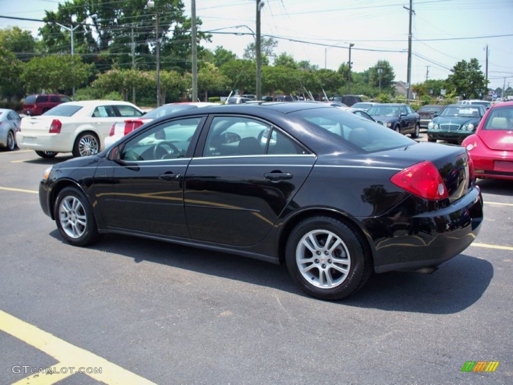 2005 G6 Sedan - Black / Ebony photo #5