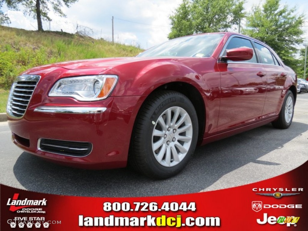 Deep Cherry Red Crystal Pearl Chrysler 300