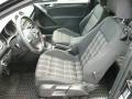 Interlagos Plaid Cloth Interior Photo for 2011 Volkswagen GTI #67012899