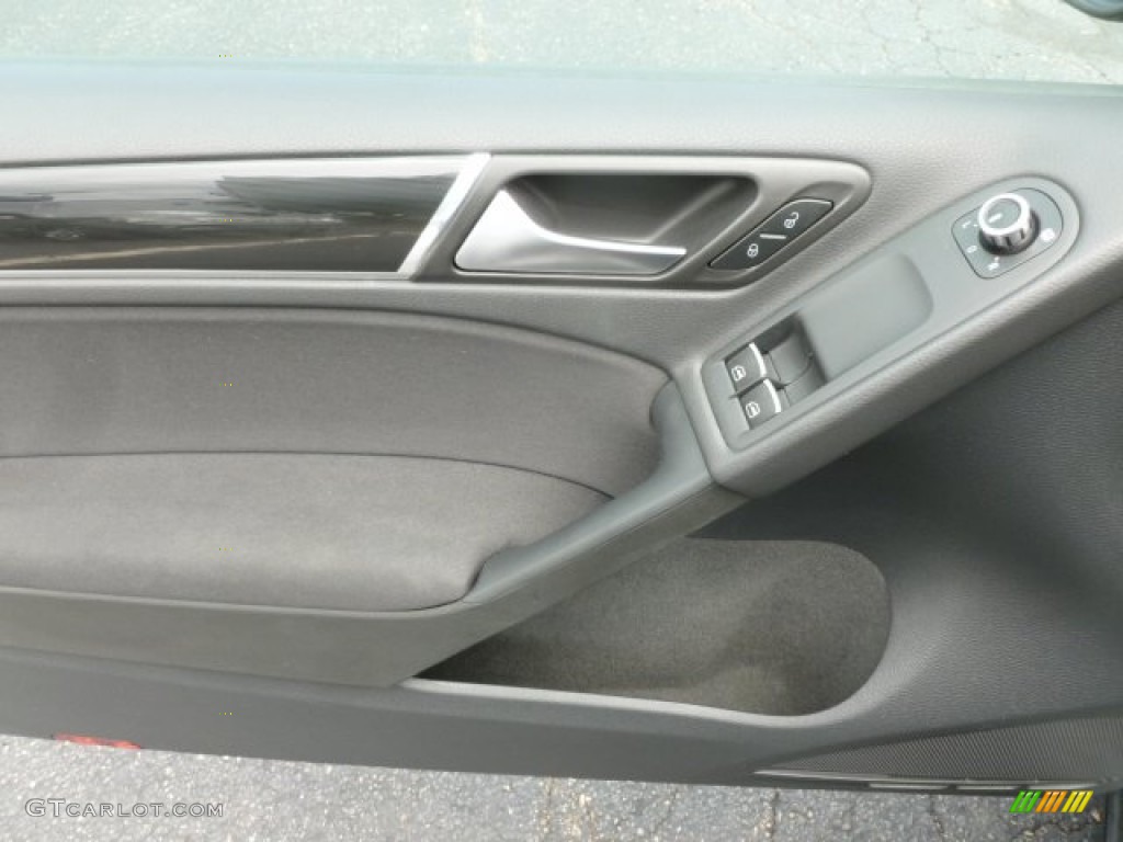 2011 GTI 2 Door - Carbon Steel Gray Metallic / Interlagos Plaid Cloth photo #17