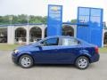 2012 Blue Topaz Metallic Chevrolet Sonic LT Sedan  photo #2