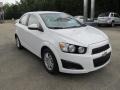 2012 Summit White Chevrolet Sonic LS Sedan  photo #6