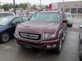 2011 Dark Cherry Pearl Honda Ridgeline RTL  photo #2