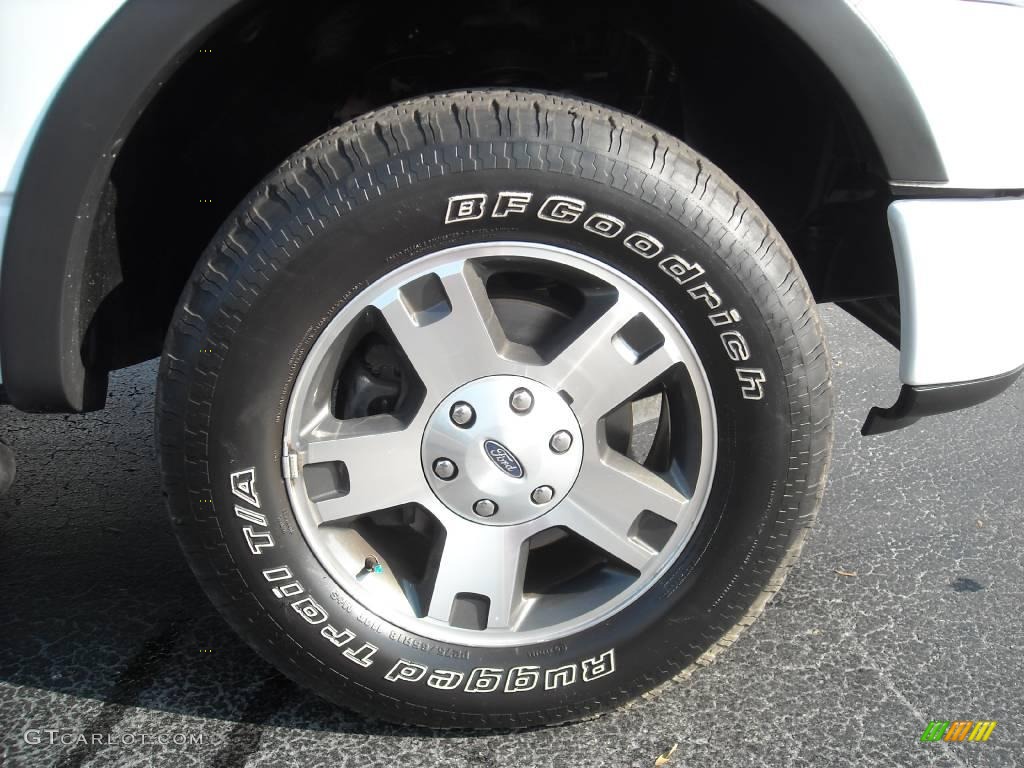 2006 F150 FX4 SuperCrew 4x4 - Oxford White / Black/Medium Flint photo #9
