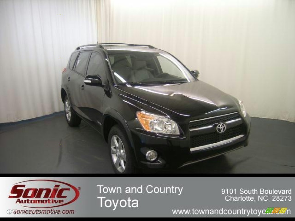 2012 RAV4 Limited - Black / Ash photo #1