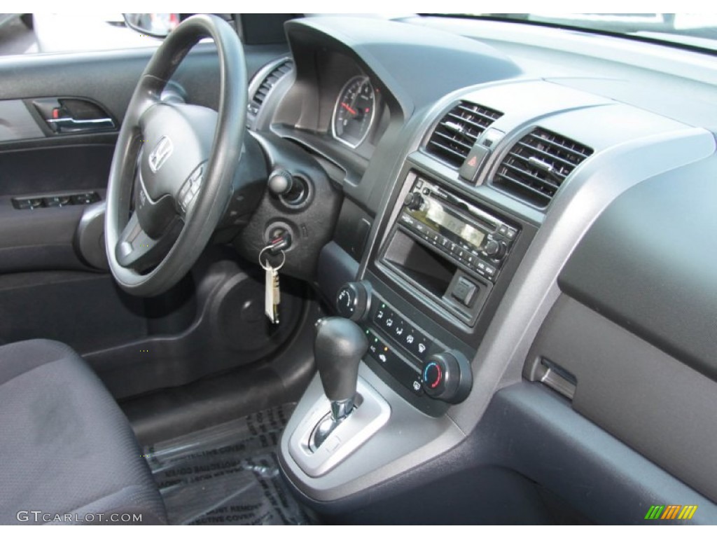 2008 CR-V LX 4WD - Royal Blue Pearl / Black photo #6