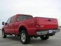 Red Clearcoat - F250 Super Duty Lariat FX4 Off Road Crew Cab 4x4 Photo No. 3