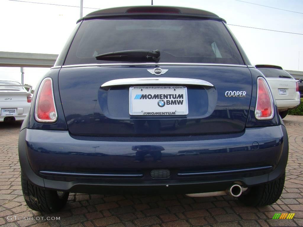 2006 Cooper Checkmate Edition Hardtop - Space Blue Metallic / Dark Blue/Checkmate photo #9