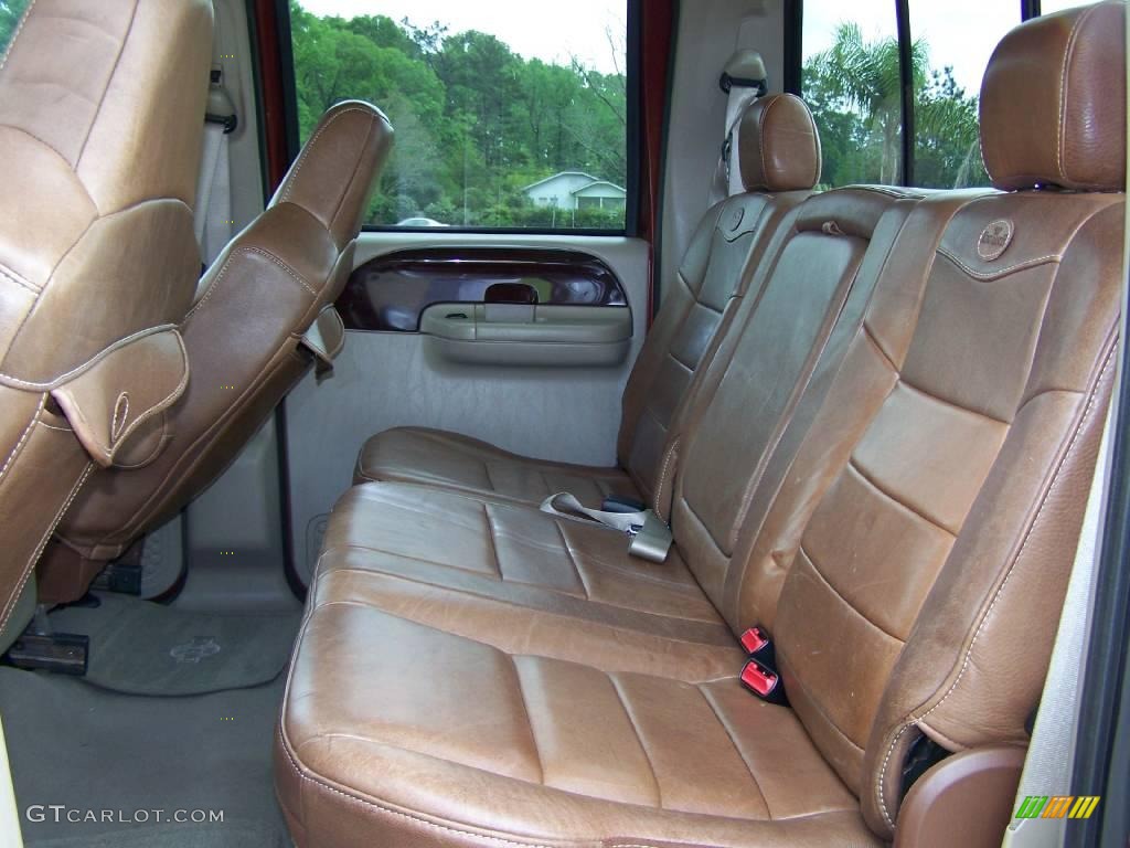 2006 F350 Super Duty King Ranch Crew Cab 4x4 Dually - Dark Copper Metallic / Castano Brown Leather photo #10
