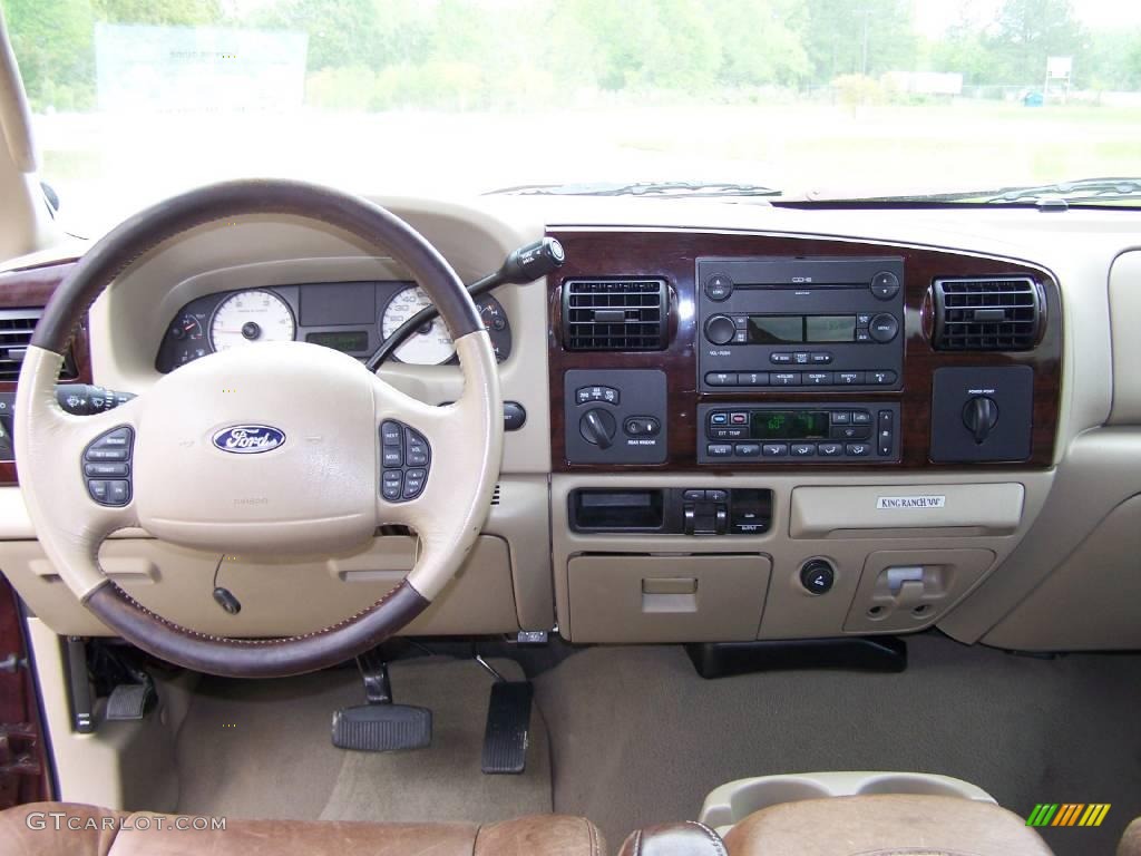 2006 F350 Super Duty King Ranch Crew Cab 4x4 Dually - Dark Copper Metallic / Castano Brown Leather photo #11