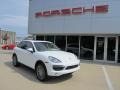 2012 White Porsche Cayenne S  photo #1