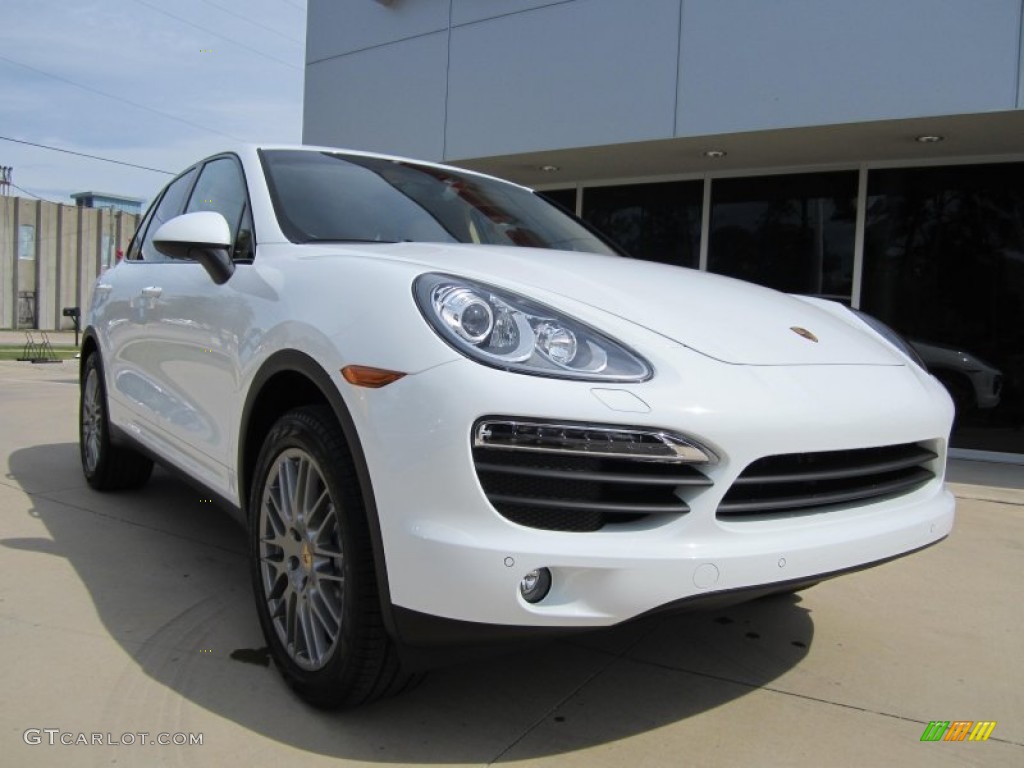 White 2012 Porsche Cayenne S Exterior Photo #67021689