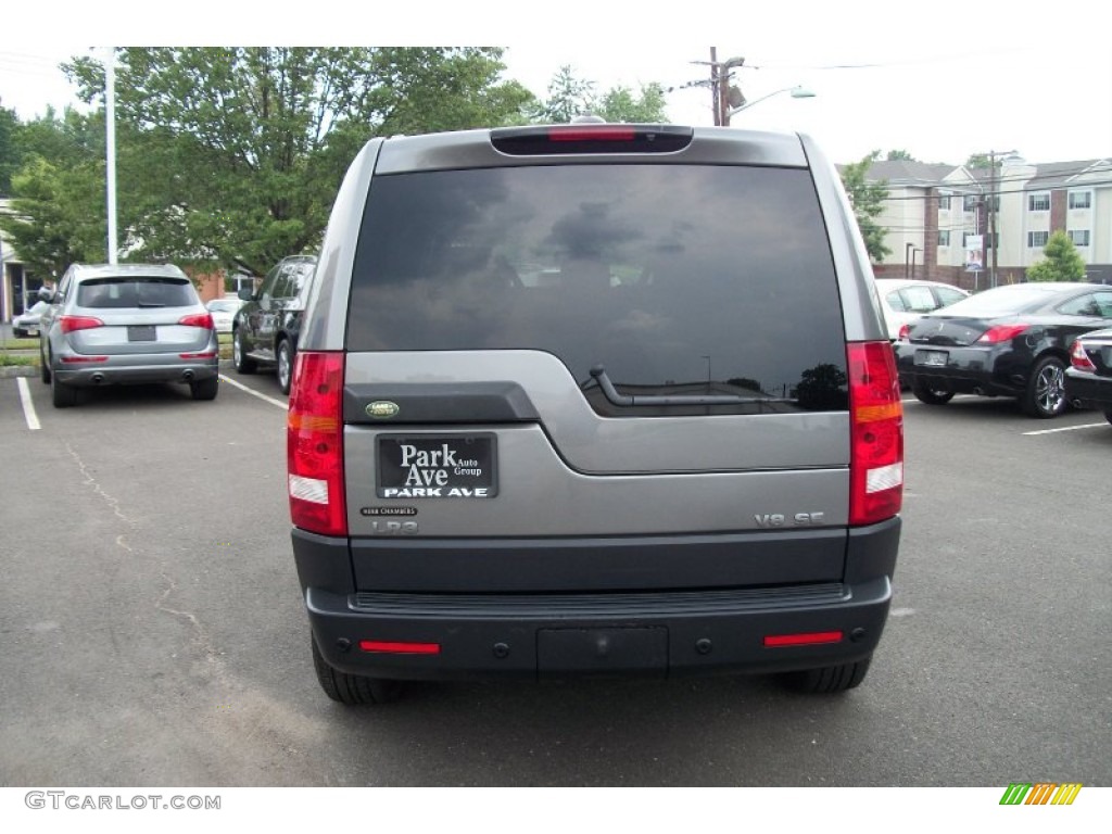 2007 LR3 V8 SE - Stornoway Grey Metallic / Ebony Black photo #4