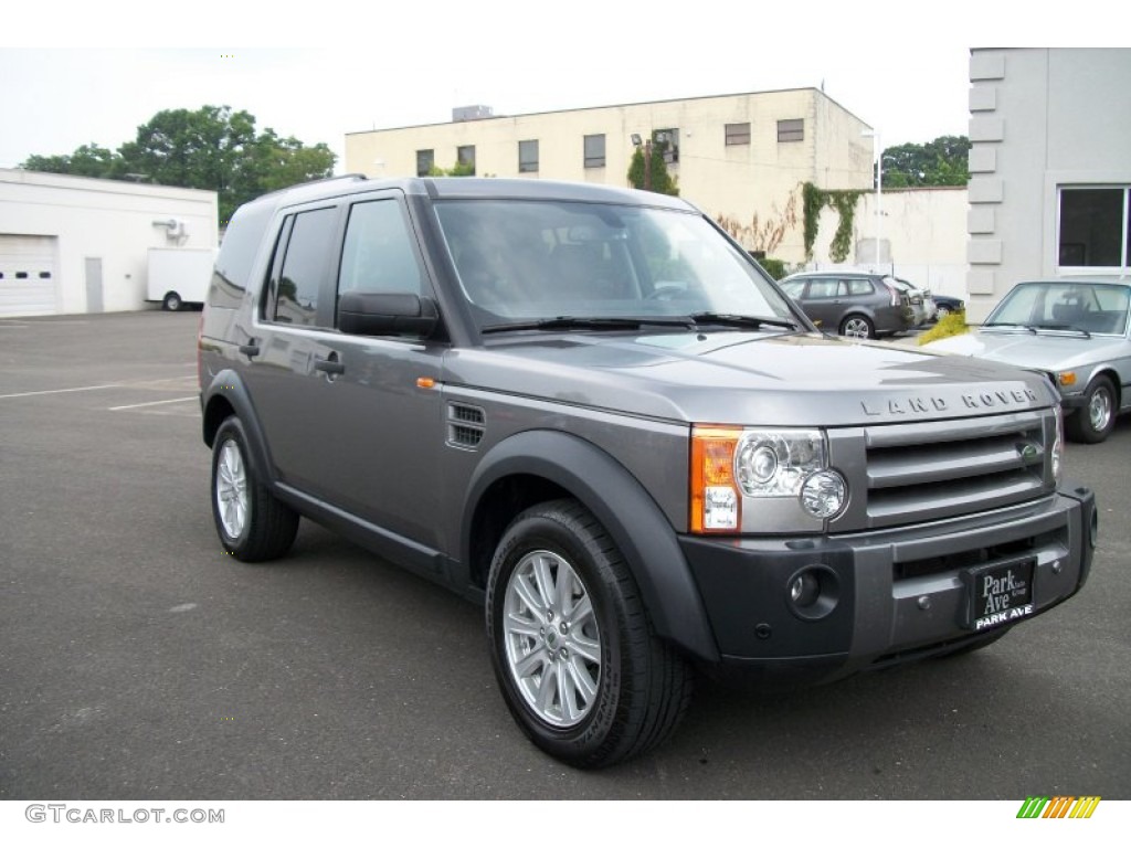 2007 LR3 V8 SE - Stornoway Grey Metallic / Ebony Black photo #7