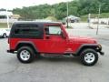 2006 Flame Red Jeep Wrangler Unlimited 4x4  photo #6