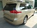 2012 Sandy Beach Metallic Toyota Sienna LE  photo #2