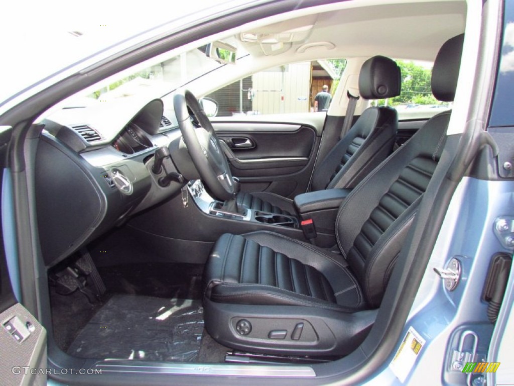 Black Interior 2013 Volkswagen CC Sport Photo #67023717