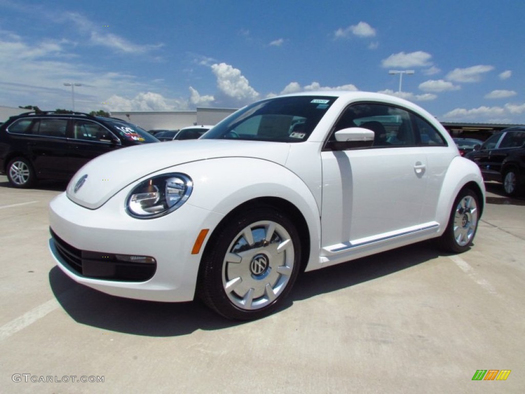 2012 Beetle 2.5L - Candy White / Titan Black photo #1