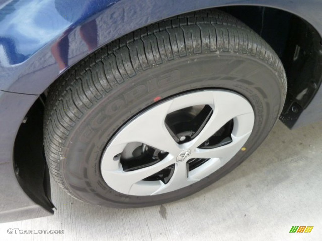 2012 Prius 3rd Gen Two Hybrid - Nautical Blue Metallic / Misty Gray photo #7