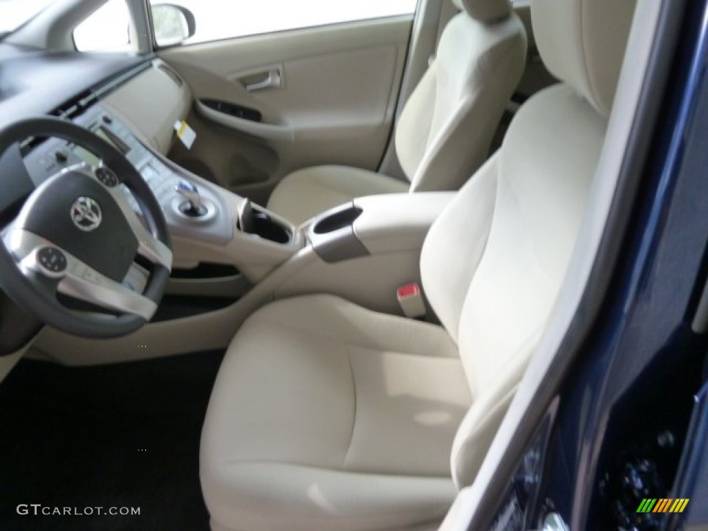 2012 Prius 3rd Gen Two Hybrid - Nautical Blue Metallic / Misty Gray photo #8