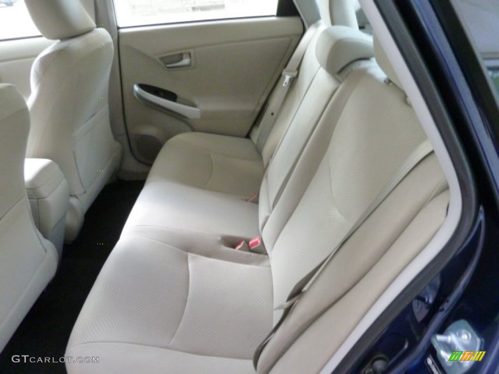 2012 Prius 3rd Gen Two Hybrid - Nautical Blue Metallic / Misty Gray photo #9