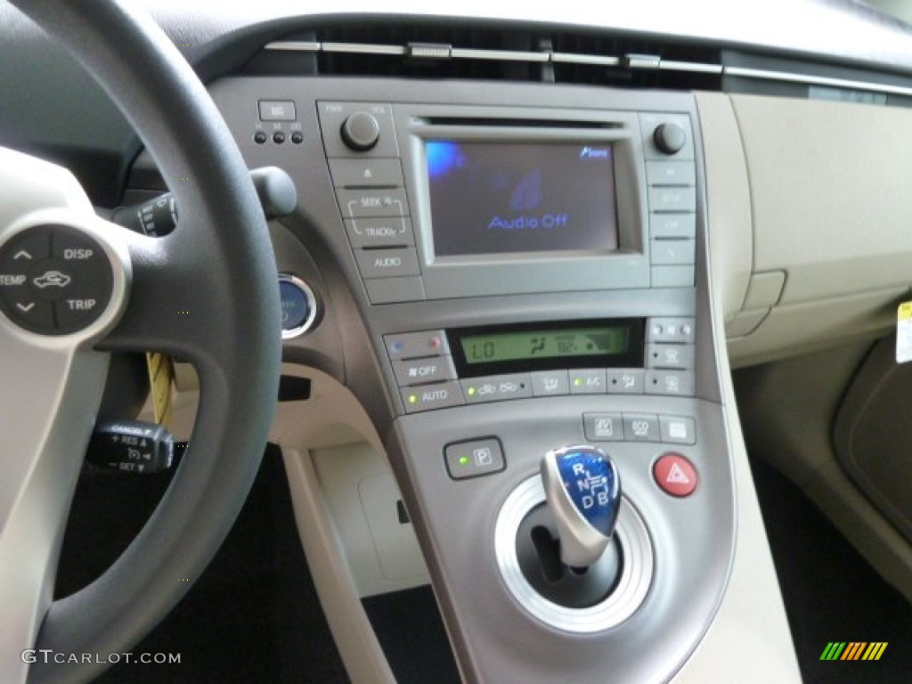 2012 Prius 3rd Gen Two Hybrid - Nautical Blue Metallic / Misty Gray photo #13