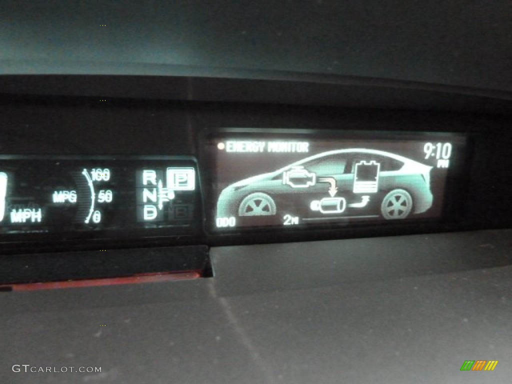 2012 Prius 3rd Gen Two Hybrid - Nautical Blue Metallic / Misty Gray photo #14