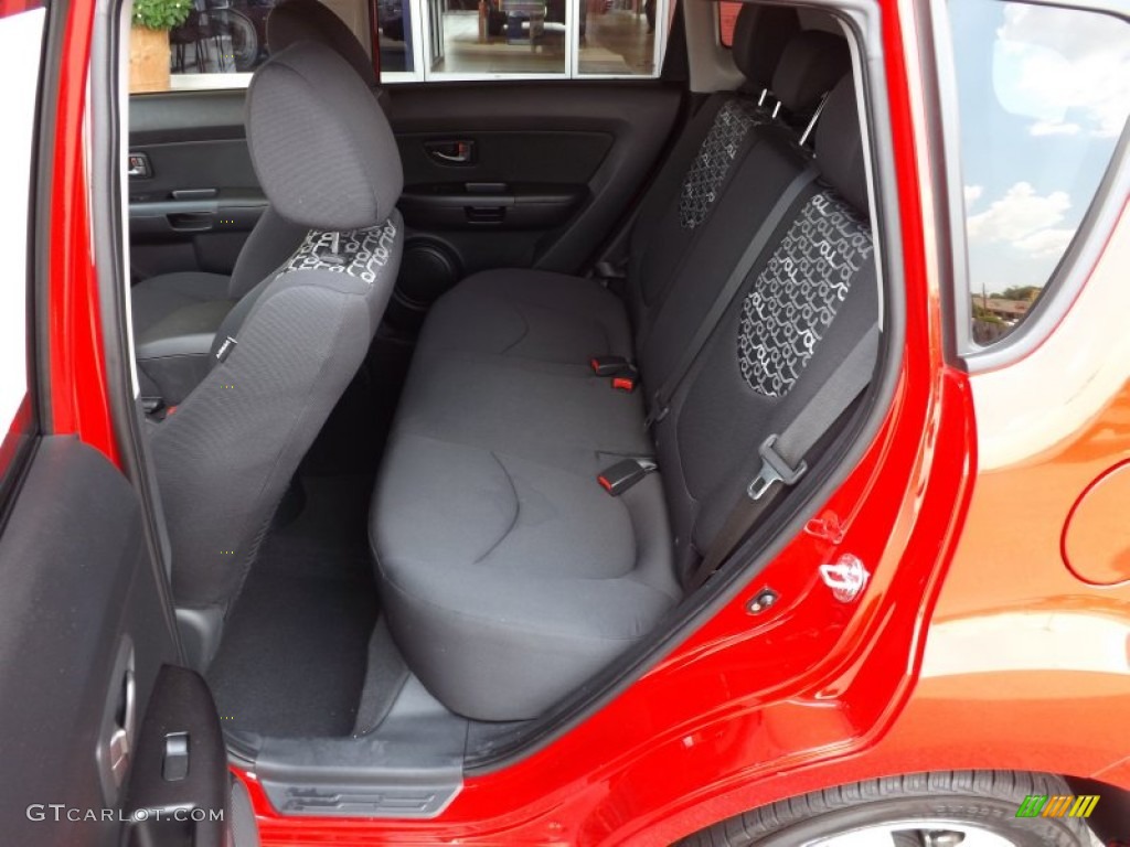 Black Soul Logo Cloth Interior 2011 Kia Soul + Photo #67025580