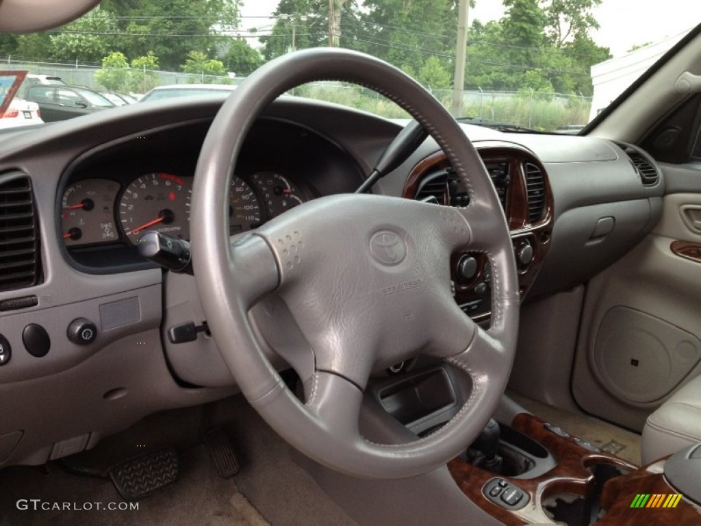 2002 Sequoia Limited 4WD - Imperial Jade Green Mica / Charcoal photo #12